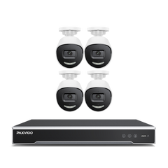 EPK800 | 16-Channel 4K PoE NVR Security System, 3840×2160@25 fps, 1/1.8" Progressive Scan CMOS, Strobe & Siren Alarm, Two-Way Audio, AI Person & Vehicle Detection, IP67, H.265+