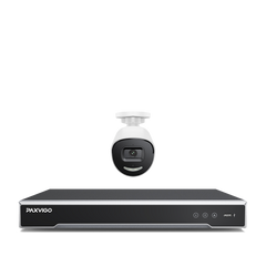 EPK800 | 8-Channel 4K PoE NVR Security System, 3840×2160@25 fps, 1/1.8" Progressive Scan CMOS, Strobe & Siren Alarm, Two-Way Audio, AI Person & Vehicle Detection, IP67, H.265+